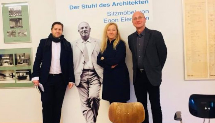 Stuhl des Architekten Eiermann